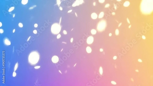 colorful gradient background with bokeh lights