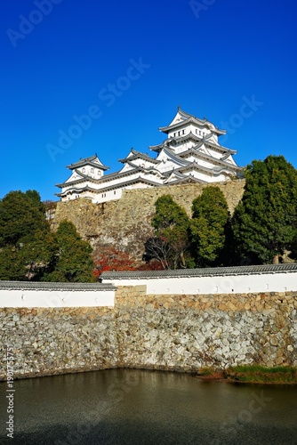 Himeji Castle, a World Heritage Site in Himeji City, Hyogo Prefecture, Japan