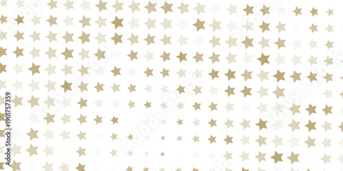 Gold falling down confetti background. Repeated golden dotted glitter pattern. Yellow, orange and golden dots nice good