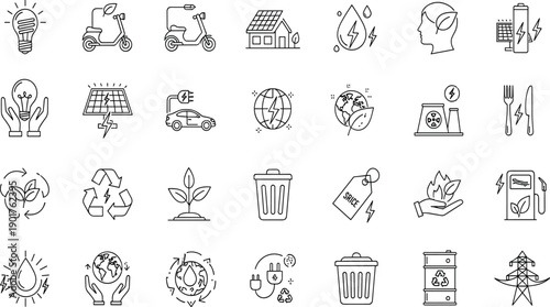 Modern office workspace with laptop, coffee cup, and green plant on white desk, professional business freelance remote work concept background.Print