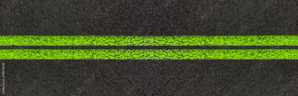 custom made wallpaper toronto digitalBandes vertes sur asphalte 