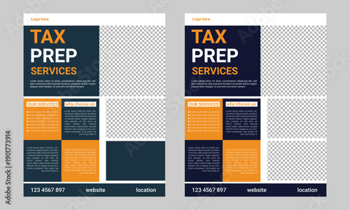 Tax Services Flyer Templates