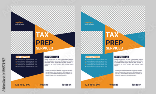 Tax Services Flyer Templates