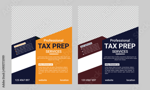 Tax Services Flyer Templates