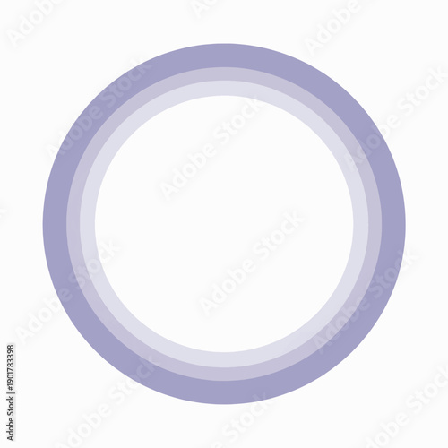 Purple Circle Frame