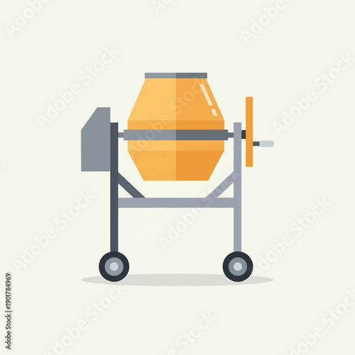 Portable Concrete Mixer