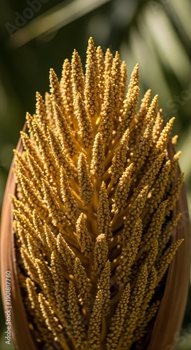 close up of a fern leaf