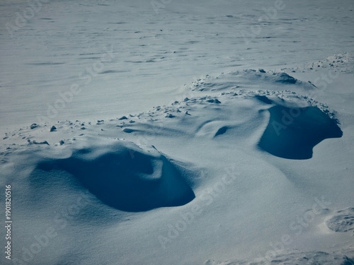 Dramatic, dense snow after snowfall