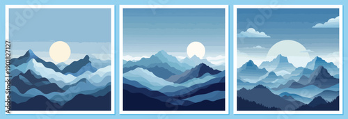 Cartoon Style Smiling Shopkeeper Working at Checkout Counter Illustration