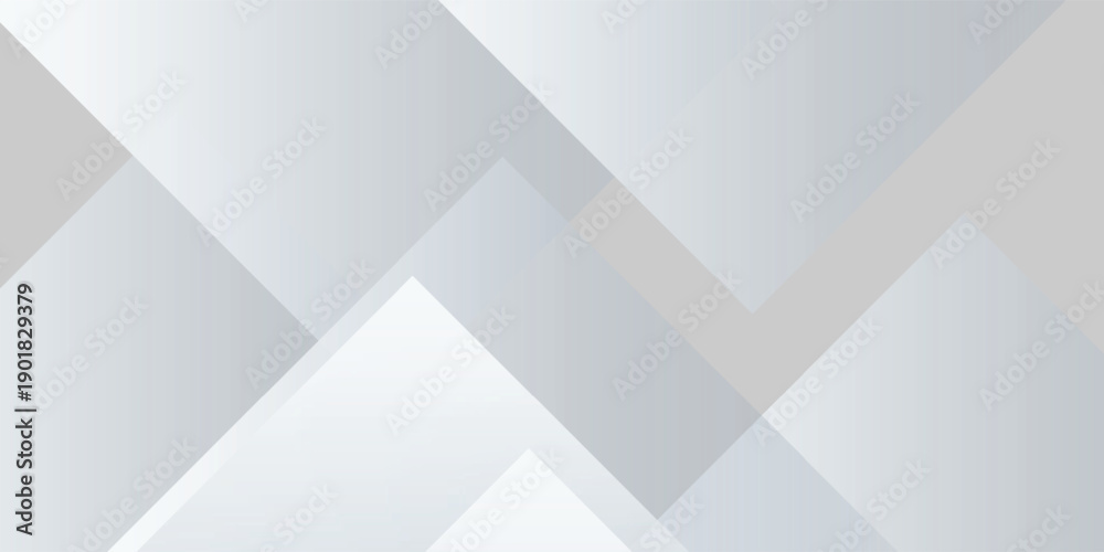 Obraz premium Clean, modern abstract background featuring subtle geometric shapes in white and light gray, perfect for minimalist design vector illustration eps10
