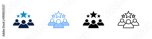 Exclusivity Multiple Style Icon Set Collection 