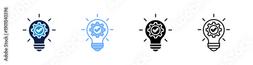 Innovation Multiple Style Icon Set Collection 