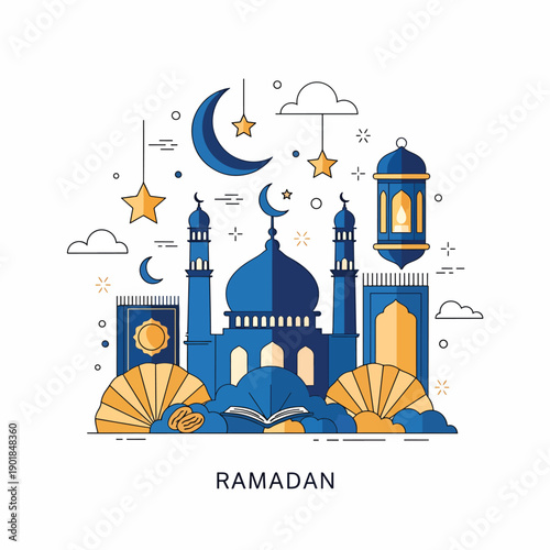 Ramadan Greeting Card Design
