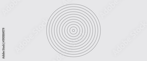 Concentric circle elements. Element for graphic web design, Template for print, textile, wrapping, decoration, vector illustration