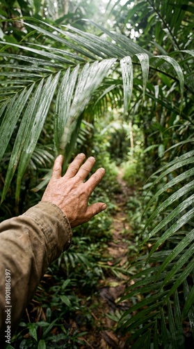 A hand of traveler guides t...