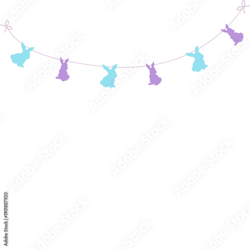 Easter Day Flat Illustration