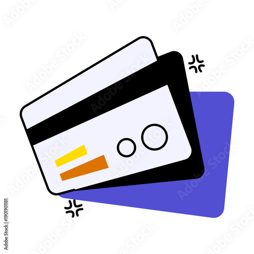 credit card vector illustration