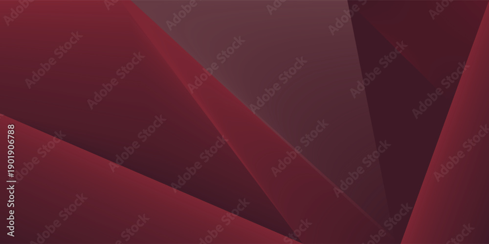 Obraz premium Modern abstract line with polygon red and white background for presentation branding or business template
