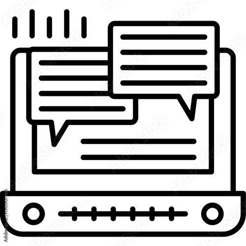 Chat Icon Vector Element