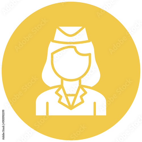 Air Hostess Icon