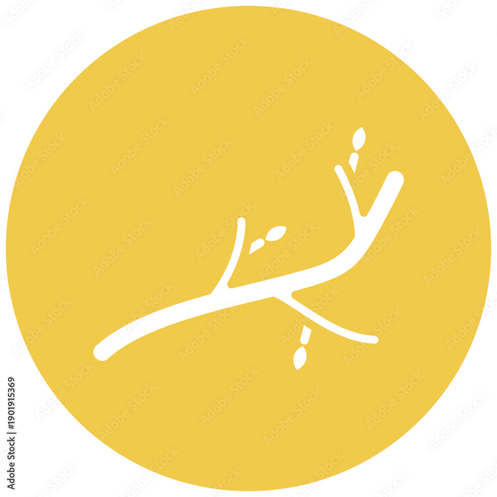 Obraz premium Tree Branch Icon