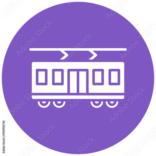 Tramcar Icon
