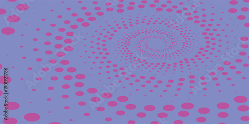Abstract Halftone Dot Pattern Background for Pop Art and Retro Design