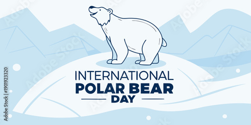 International Polar Bear Day Concept Image