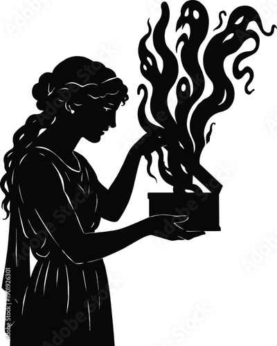 pandora and box of evils