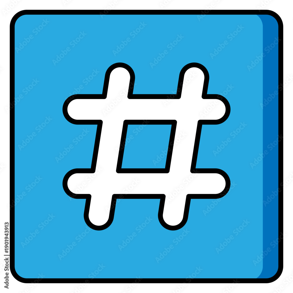 Obraz premium Followers Sticker