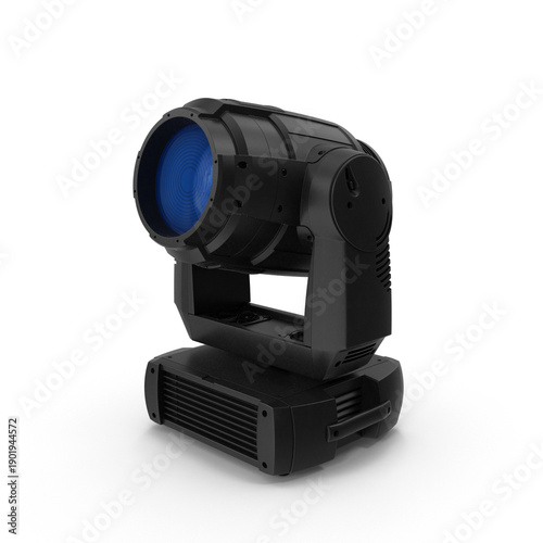 stage spot light 3d render