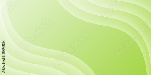 Obraz na plátně Abstract green and yellow color background