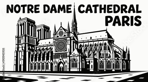 Notre Dame Cathedral Paris Historic Landmark Gothic Architecture Cultural Heritage Travel Tourism Destination Geography Monument History Outdoor Attraction France Religious Structure