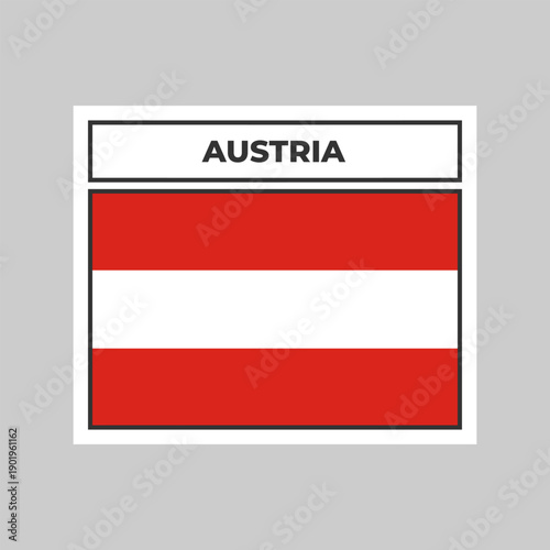 Free Download National flag of Austria illustration design - GFXLoad