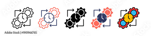 Workflow Automation multiple icon