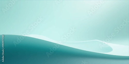 A futuristic blue abstract background featuring a fluid wave design with flowing curves, light motion lines, and a professional technology texture pattern for a modern business wallpaper illustration