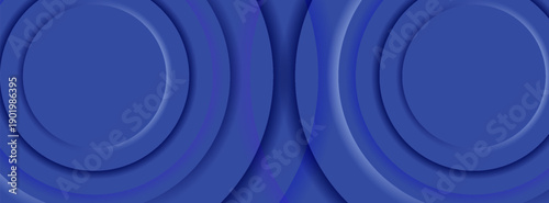 Gradient background. Abstract circle papercut smooth color composition. suit for bussines, bannerss