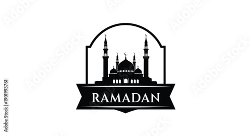 Ramadan Icon Silhouette Water Jug Pouring