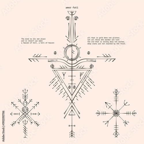 Modern Alchemic Sigils & Quotes