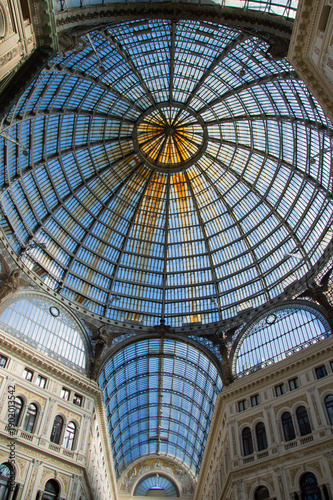 Galleria Umberto I in Naples, Italy