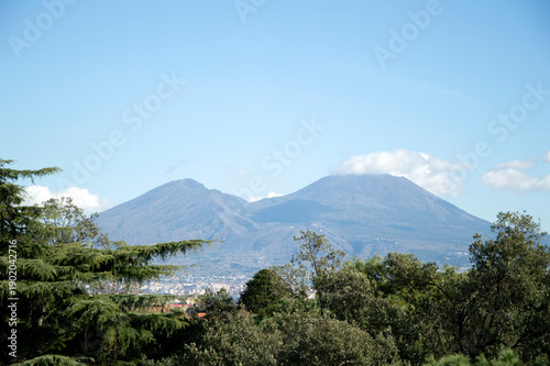 Vesuvius Volcano in Naples, Italy