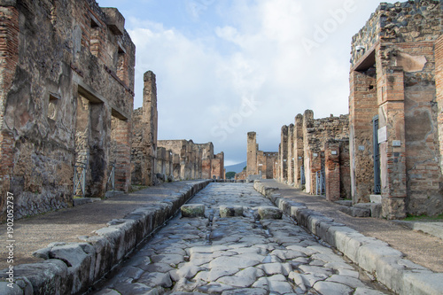 Pompeii Ruins in Italy