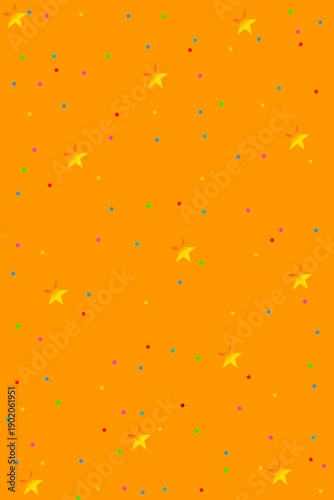 abstract background with orange bubbles