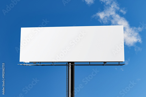 High Quality Realistic Outdoor Billboard Mockup