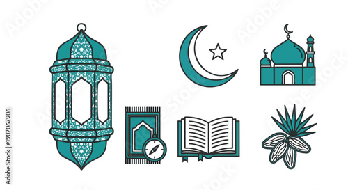 Ensemble Dicônes Minimales Fanoos pour le Mois Sacré