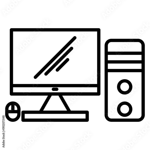 Desktop Computer Icon