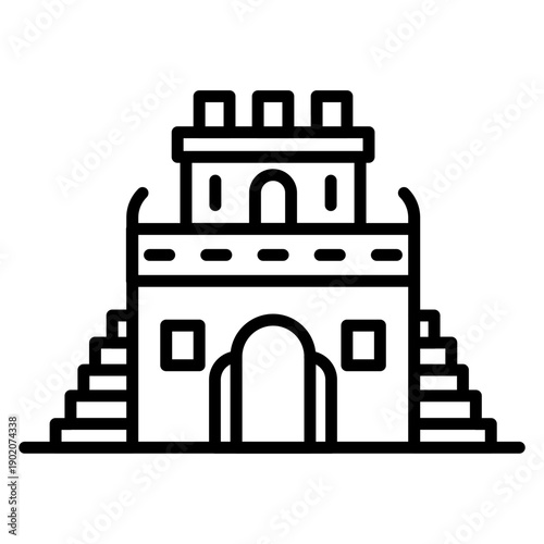 Desert Temple Icon