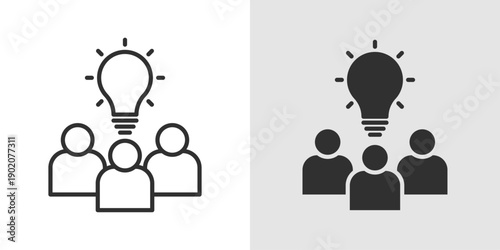 Entrepreneur Icon representing startup leadership, innovation, and business ownership.