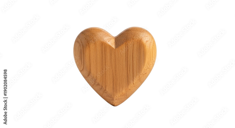 Fototapeta premium Wooden heart decoration