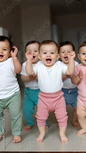 bby group  in living room